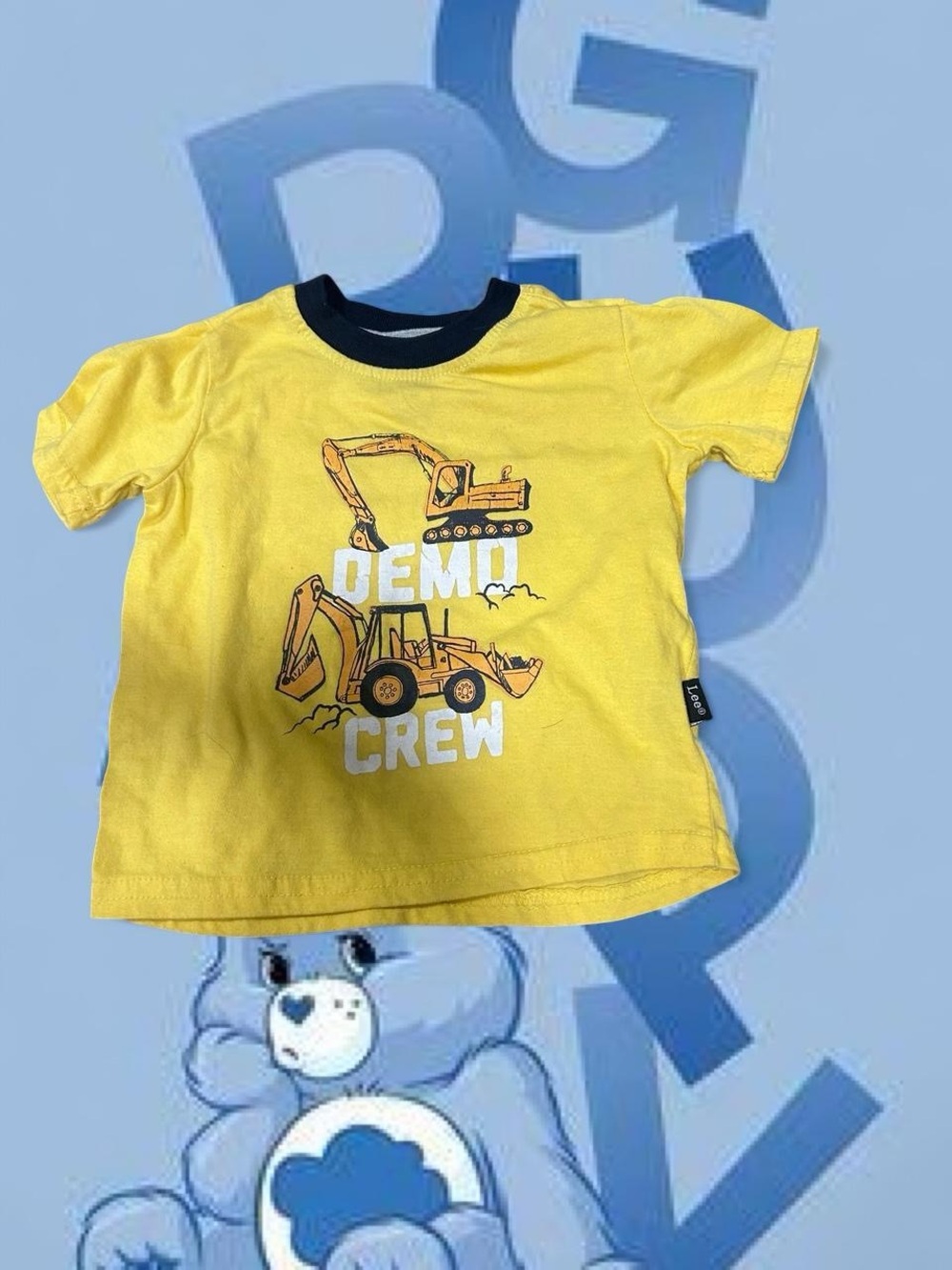 Lee Yellow Construction 'Demo Crew' Short Sleeve Tee